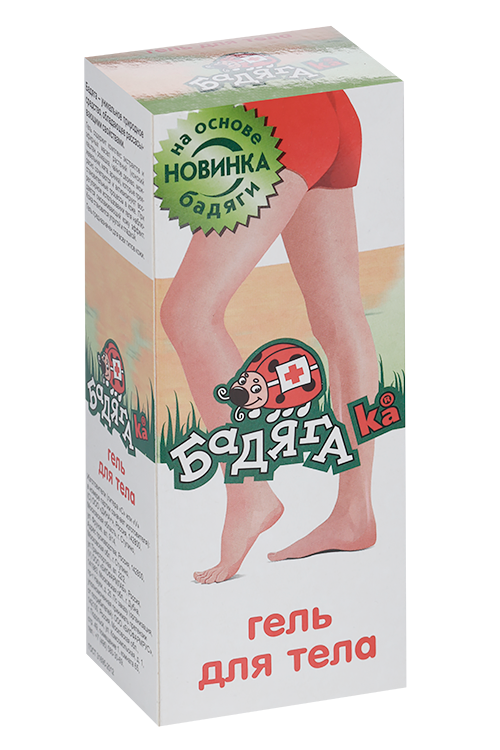 

Гель Бадяга Ка д/тела, 50 мл
