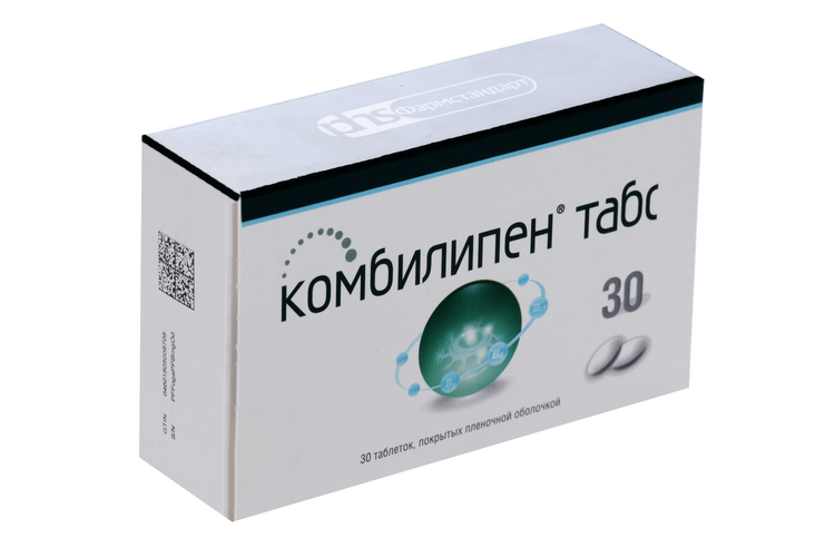 

Комбилипен табс, 30 шт, таблетки покрытые пленочной оболочкой