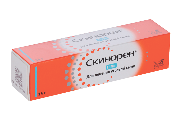 

Скинорен 15%, 15 г, гель