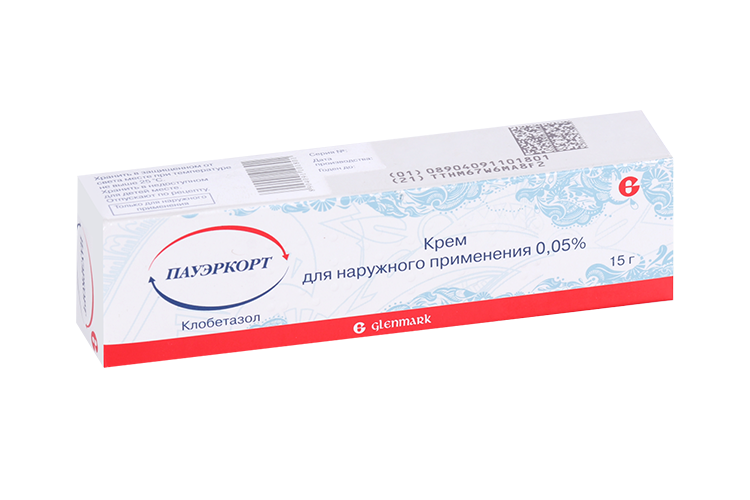 

Пауэркорт 0.05%, 15 г, крем для наружного применения