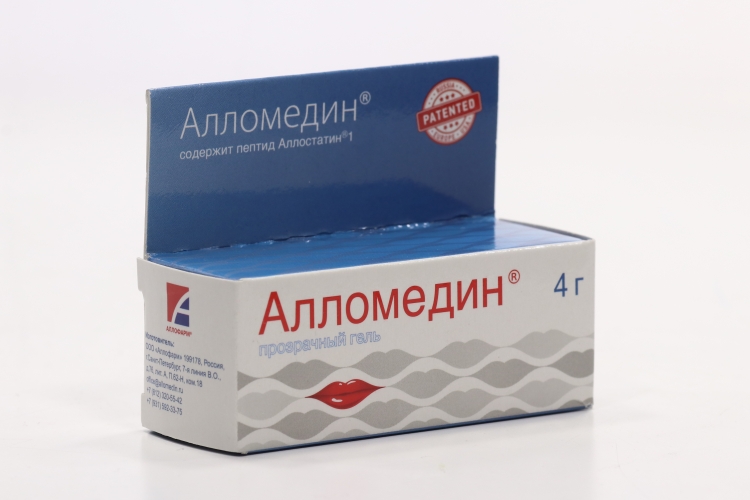 Алломедин гель косметич д/ухода за кожей, 4 г