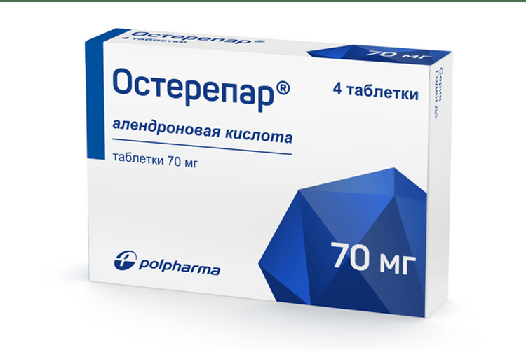 

Остерепар 70 мг, 4 шт, таблетки