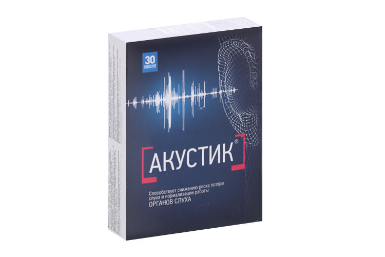 

Акустик 0.5 г, 30 шт, капсулы