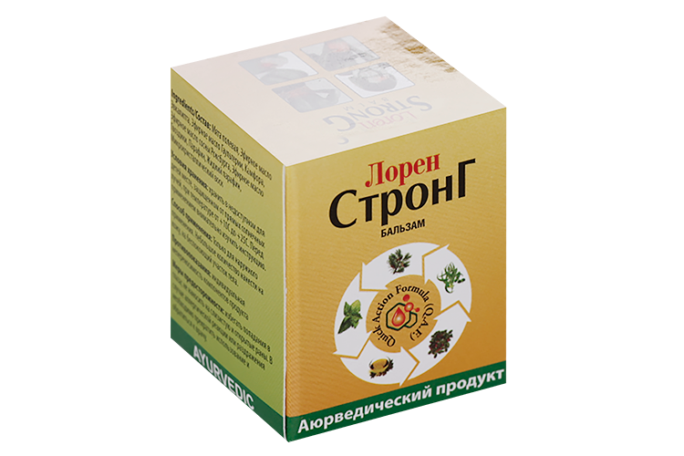 

Бальзам Лорен Стронг облегчающий при болях в суставах, 10 мл