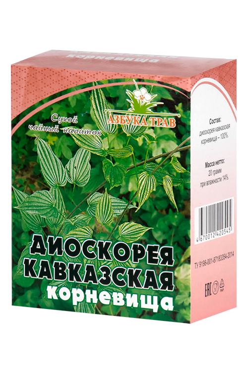 Напиток чайный Азбука трав Диоскорея кавказкая корень, 20 г