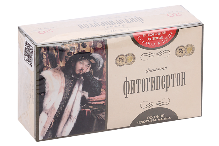 

Фиточай Фитогипертон, 2 г, 20 шт
