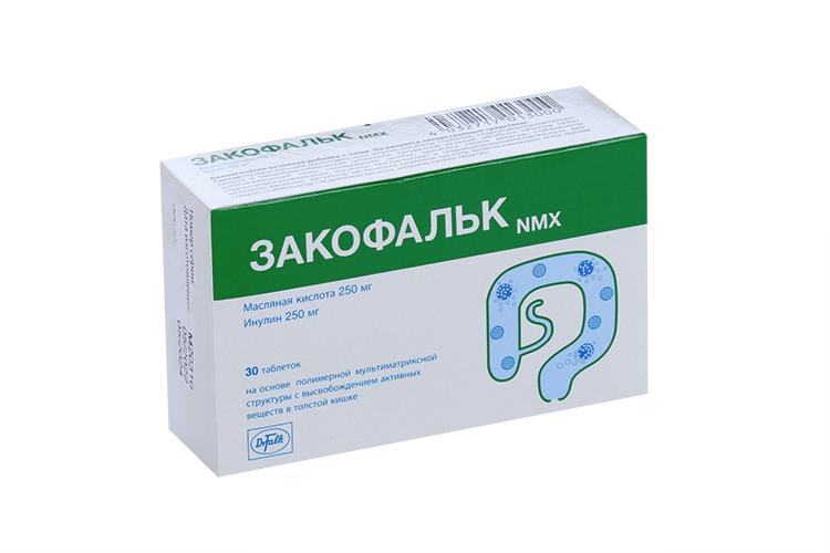

Закофальк, 30 шт, таблетки