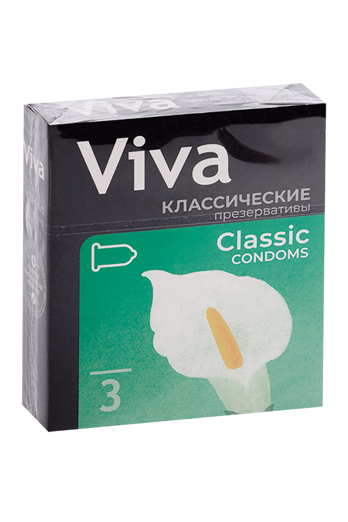 Презервативы Вива классик, 3 шт
