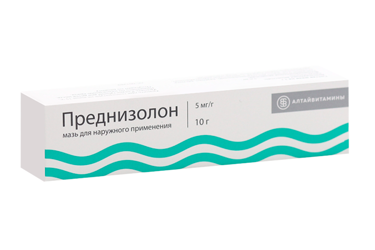 

Преднизолон 0.5%, 10 г, мазь
