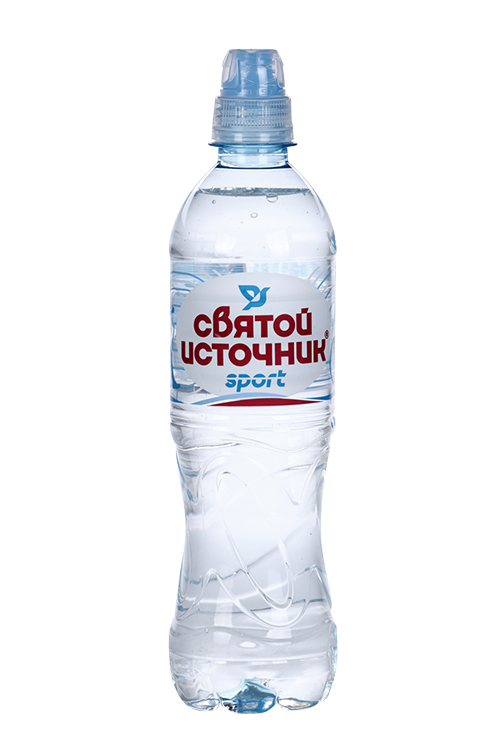 Вода мин Святой Источник б/газа, 0,5 л, пластик спорт