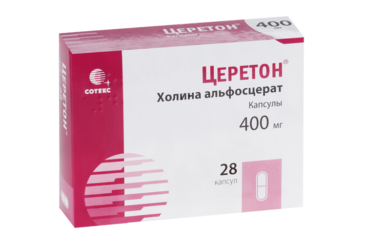 

Церетон 400 мг, 28 шт, капсулы
