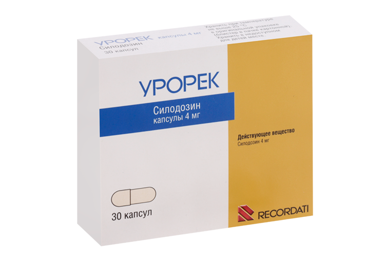 Урорек 4 мг, 30 шт, капсулы