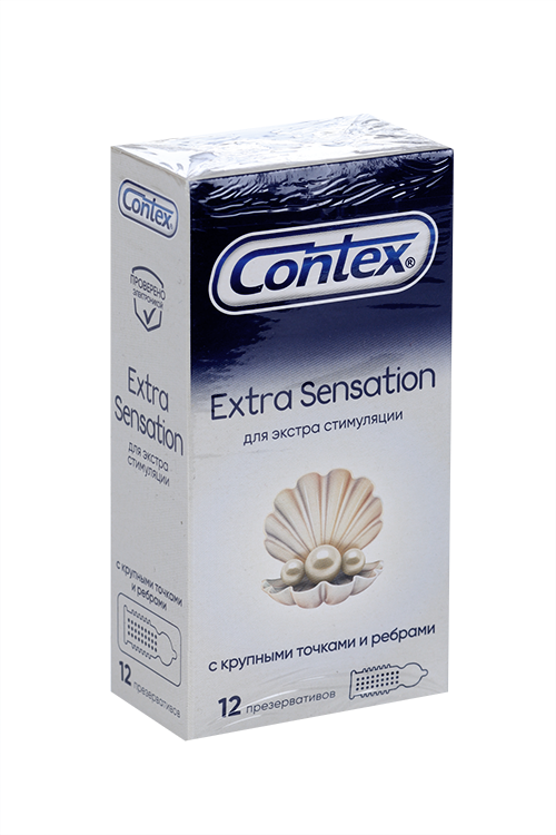 Презервативы Контекс Экстра Сенсейшен, 12 шт