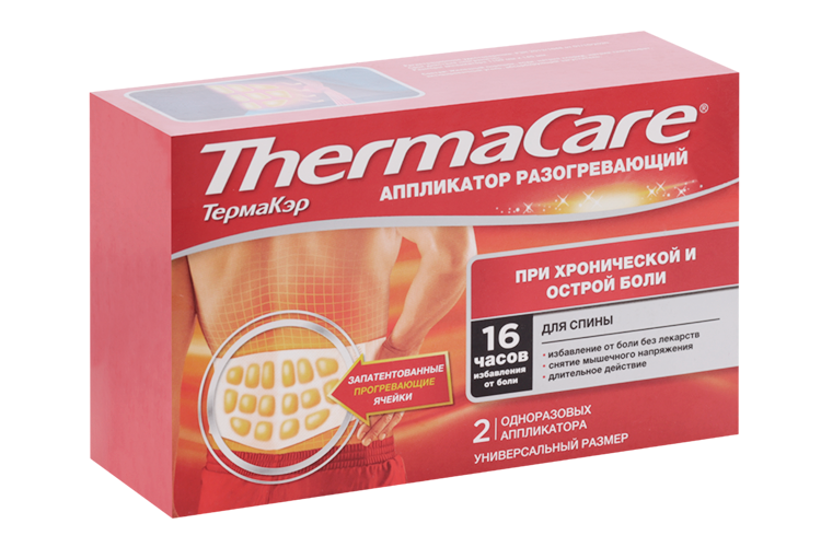 

Аппликатор ТермаКэр разогревающий д/спины, 2 шт