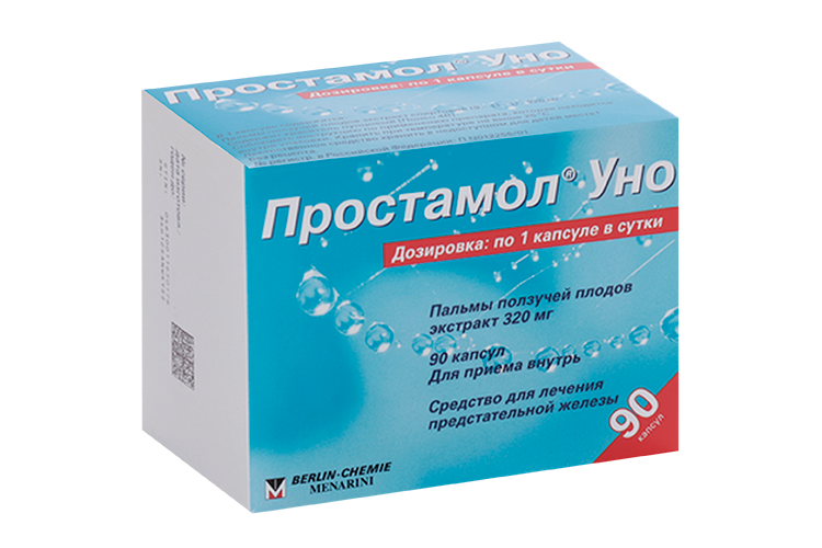 Простамол Уно 320 мг, 90 шт, капсулы