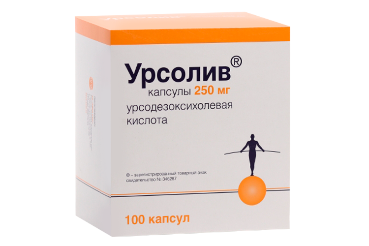 

Урсолив 250 мг, 100 шт, капсулы
