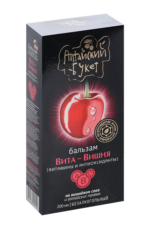 

Бальзам фито Вита-Вишня витамины/антиоксиданты, 200 мл