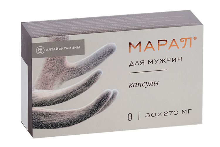 

Марал д/мужчин, 30 шт, капсулы