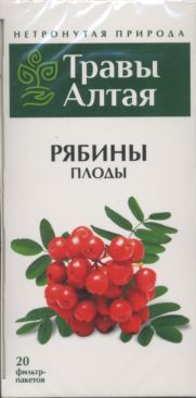 Рябины плоды серии Алтай, 1,5 г, 20 шт