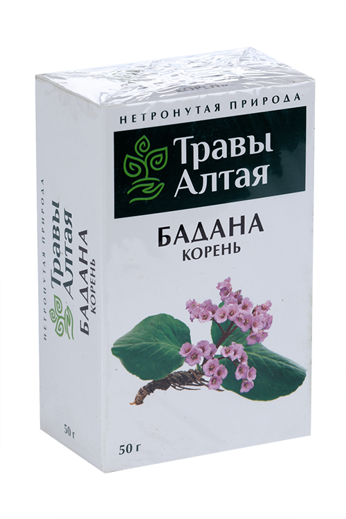 Бадана корневища серии Алтай, 50 г
