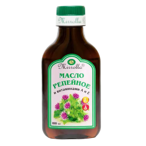 

Масло Репейное с витаминами А, Е, 100 мл