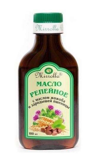 

Масло Репейное с маслом жожоба/зародышей пшеницы, 100 мл