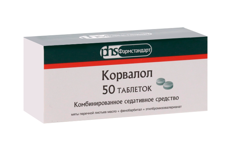 

Корвалол, 50 шт, таблетки