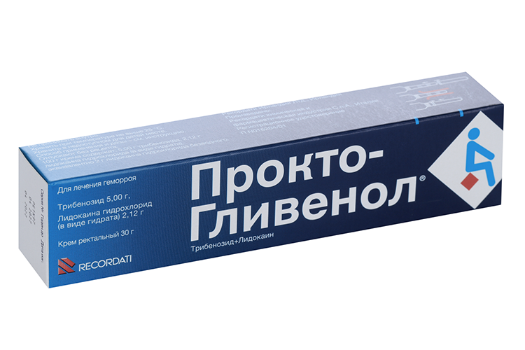 

Прокто-гливенол, 30 г, крем