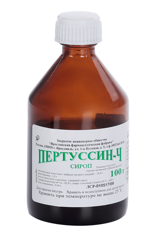 

Пертуссин-Ч, 100 г, сироп