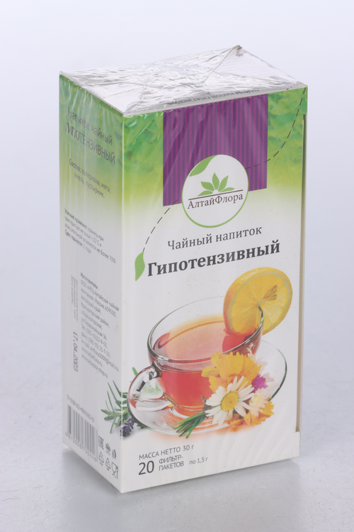 

Чайный напиток Гипотензивный валериана/хмель/мята, 1,5 г, 20 шт