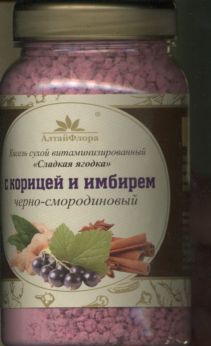 Кисель витаминизир черносмородиновый с корицей и имбирем сухой, 250 г
