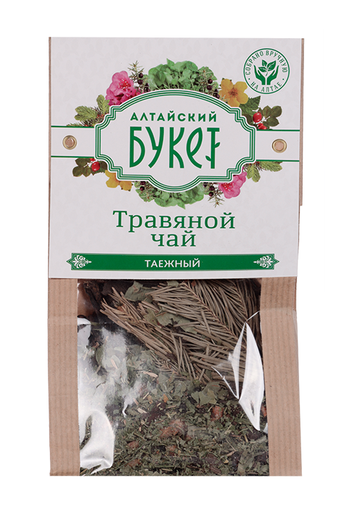 

Травяной чай Алтайский букет Таежный, 80 г