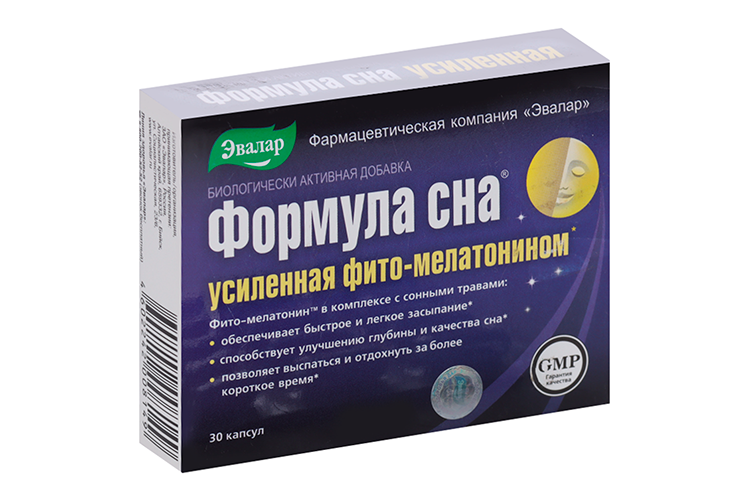 

Формула сна усиленная, 30 шт, капсулы