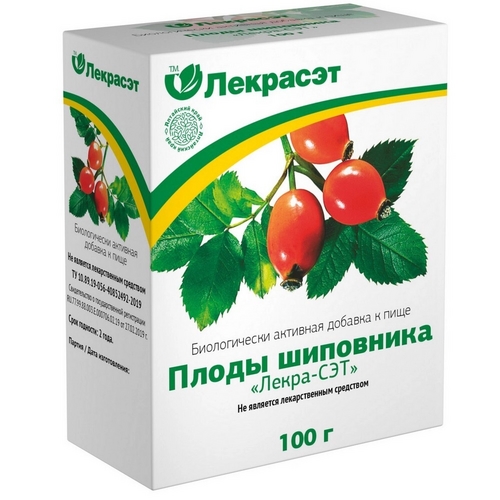 Шиповника плод, 100 г
