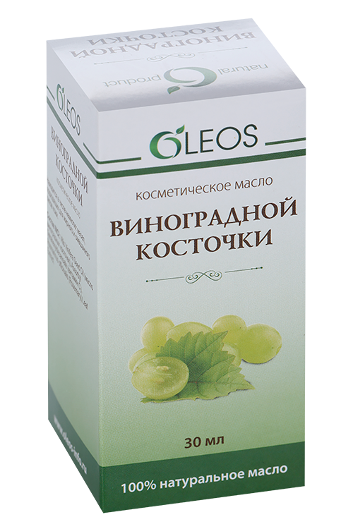 

Масло Олеос Виноградной косточки косметическое/натуральное, 30 мл