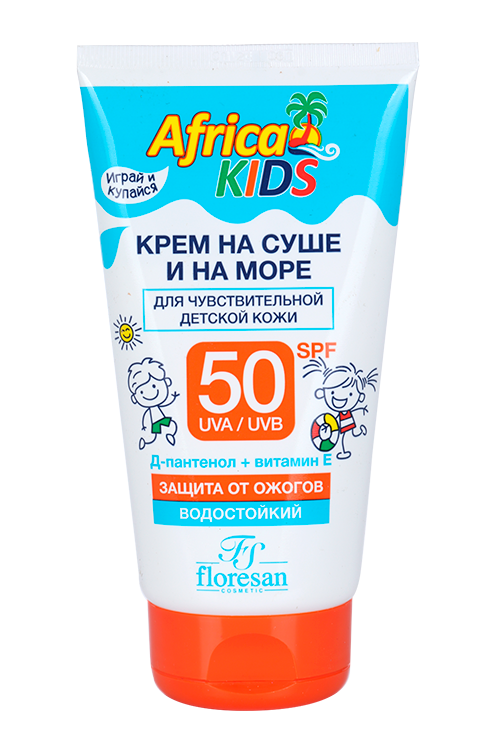 

Крем детский Африка солнцезащитный SPF50, 150 мл