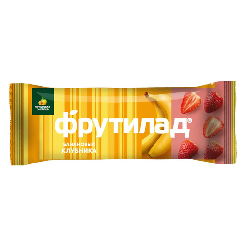 Батончик Фрутилад Банан-клубника, 30 г