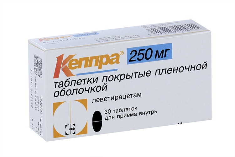 

Кеппра 250 мг, 30 шт, таблетки покрытые оболочкой