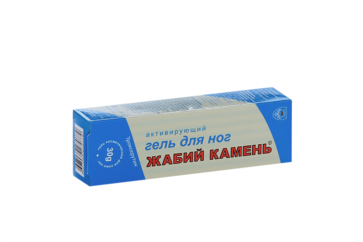 Гель Жабий камень д/ног активирующий с глюкозамином, 30 г