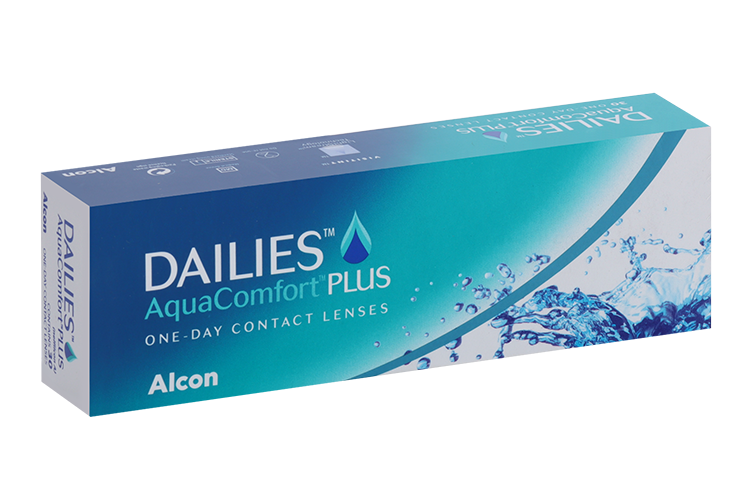 

Линзы Dailies Aqua Comfort Plus R:=8.7 (диоптрия -4,5), 30 шт