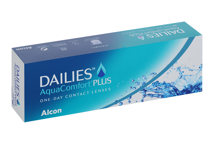 

Линзы Dailies Aqua Comfort Plus R:=8.7 (диоптрия -5,0), 30 шт