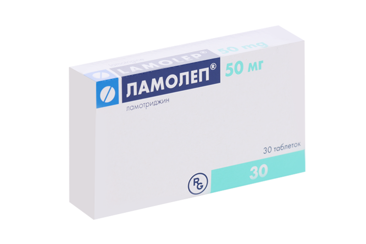 

Ламолеп 50 мг, 30 шт, таблетки