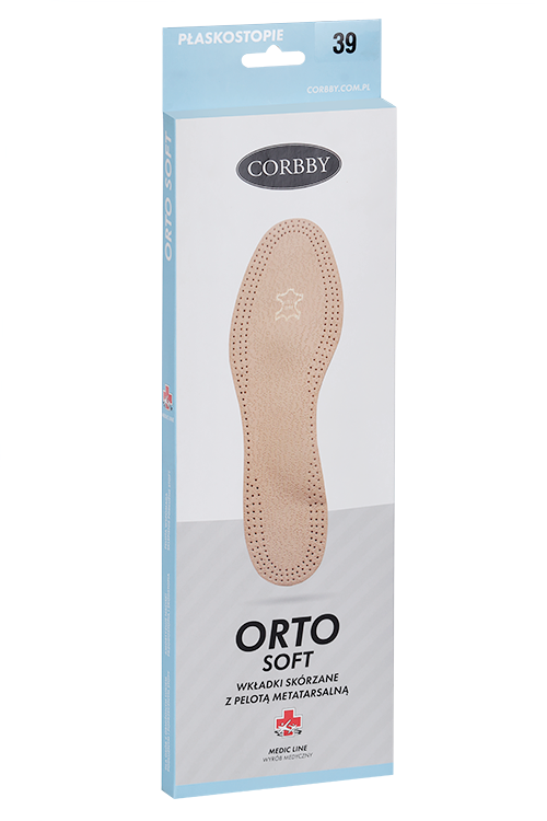 

Стельки Корбби ОРТО СОФТ 39 р