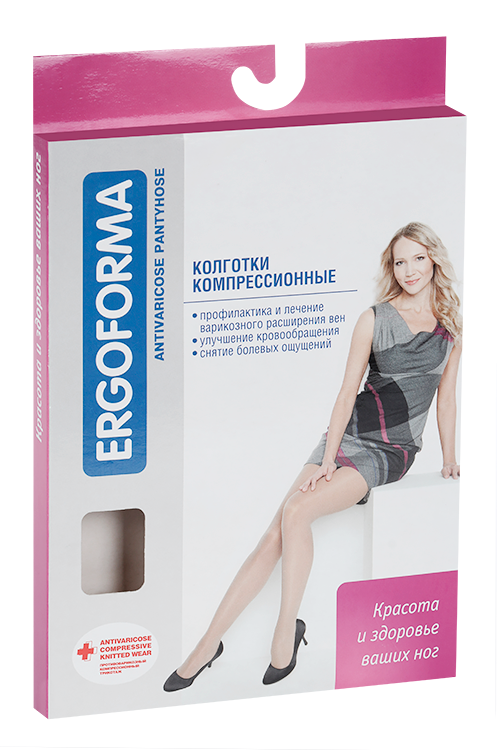 

Колготки ERGOFORMA 2 класс компр телесн р 4, (121)