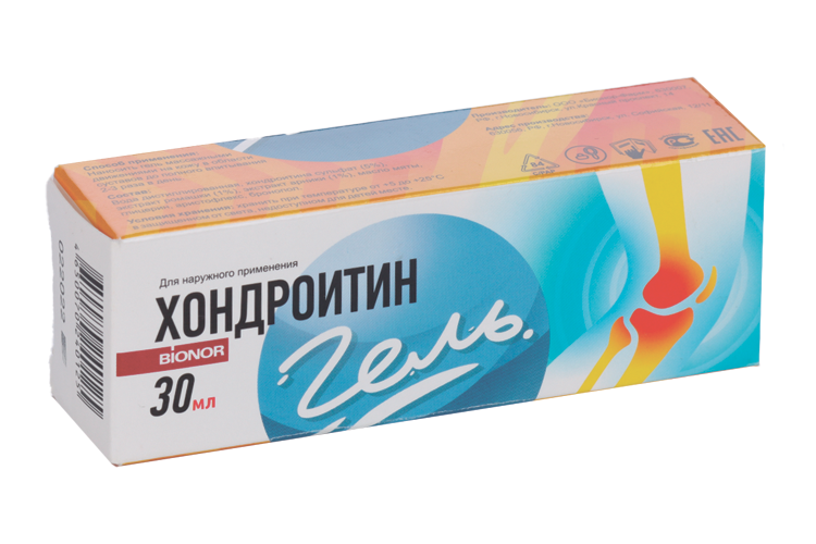 

Хондроитин гель 5%, 30 мл