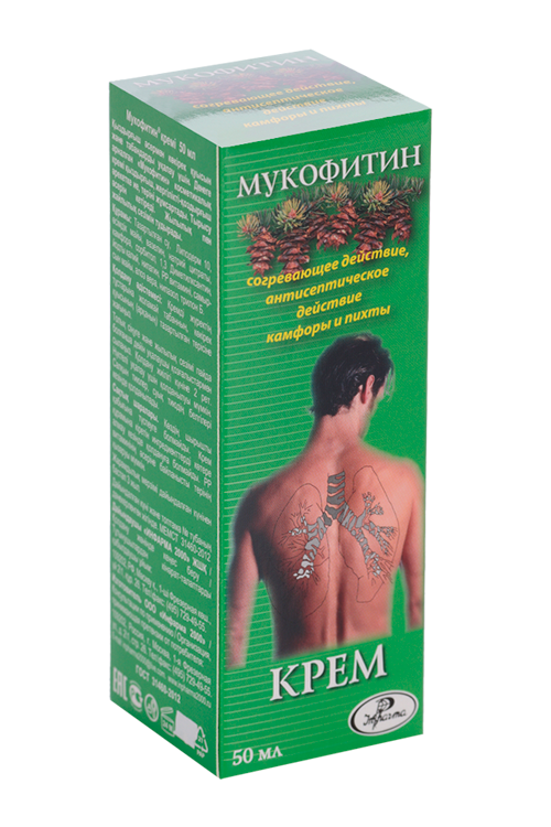 

Крем Мукофитин согревающ, 50 мл