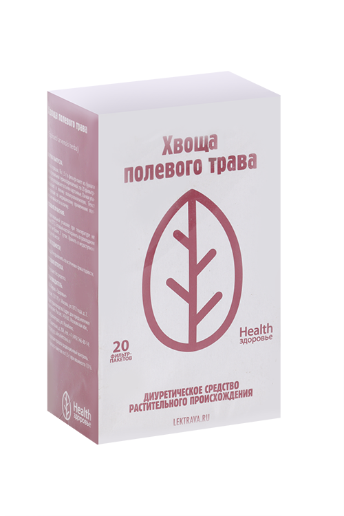 Хвоща полевого трава, 1,5 г, 20 шт, сырье-порошок вст