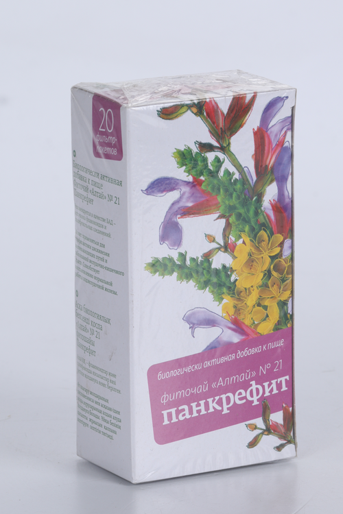 

Фиточай Алтай №21 Панкрефит, 20 шт, ф/п