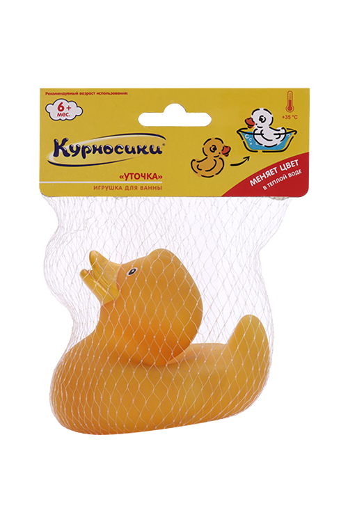 

Игрушка Курносики д/ванной Уточка меняет цвет (25068)