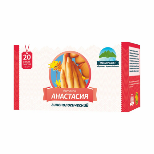 

Фиточай Тайга-Продукт Анастасия гинекологический, 20 шт, ф/п